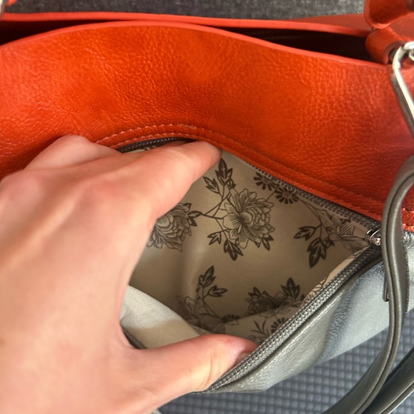 Vegan leather backpack, like new - Picture 15 of 16